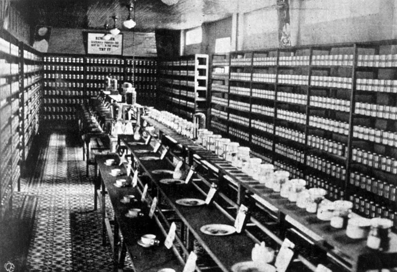 Salón de Catación de la Oficina Central del Café, 1933.