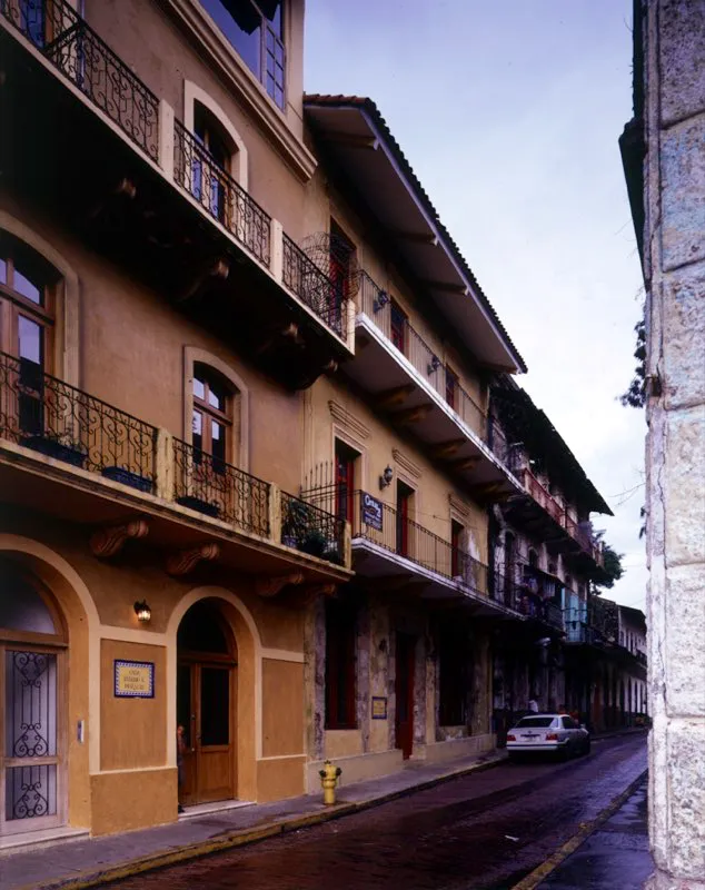 Casa Morales y Casa del Marqués de Portago.
Ciudad de Panamá. 1996/1997 Antonio Castañeda Buraglia