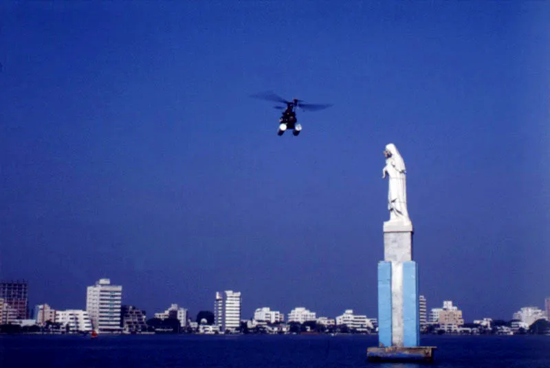 Cámara helicóptero. Carlos Hoyos