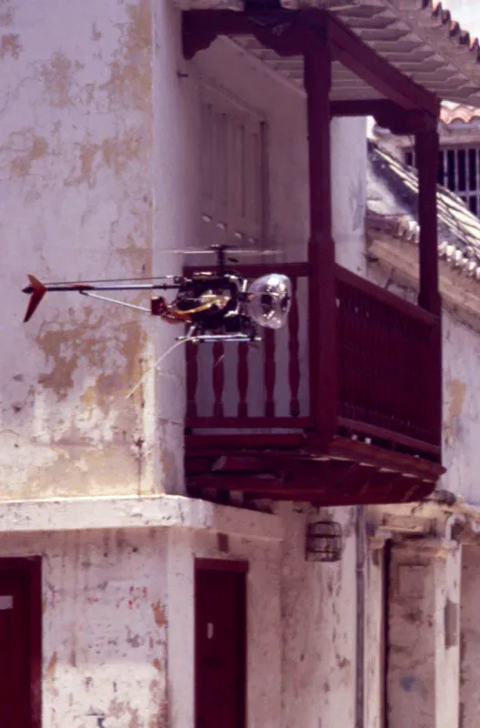 Cámara helicóptero. Carlos Hoyos