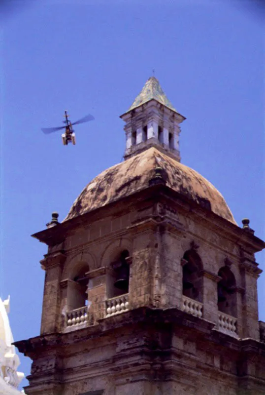 Cámara helicóptero. Carlos Hoyos
