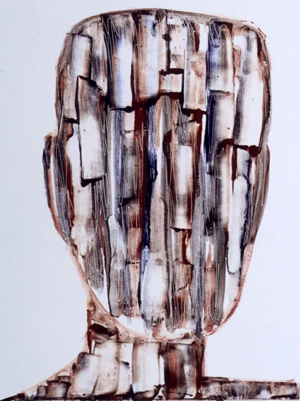 Sin título, 2002.
Tinta sobre papel, 70 x 50 cm Tsu Chen Chen