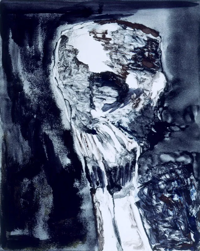 Sin ttulo, 2002. 
Tinta sobre papel, 70 x 50 cm
 Tsu Chen Chen