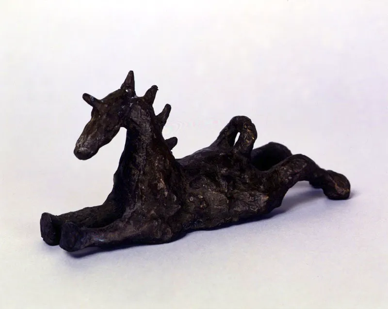 Homenaje a mi padre, 2002.
Escultura en bronce, 25 cm de largo Tsu Chen Chen