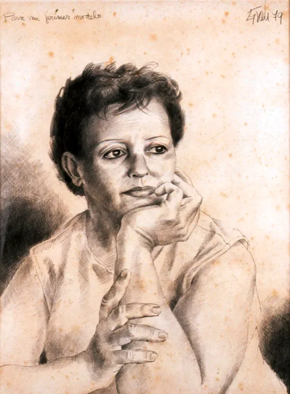 Mara Teresa Grau. 1979. Lpiz sobre papel. 50 x 38 cm 