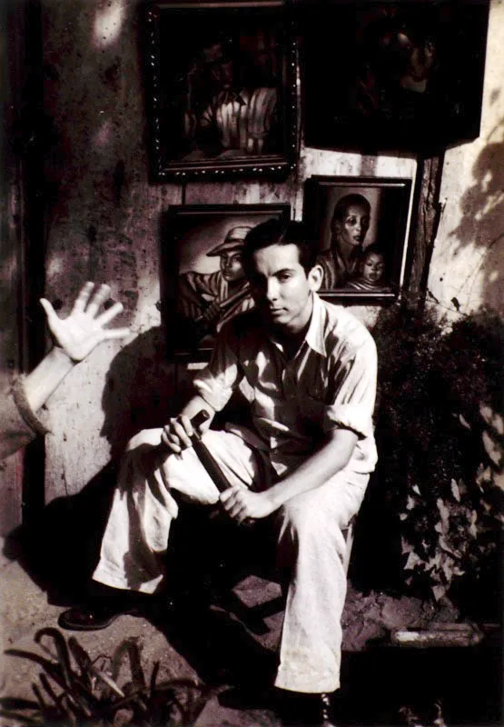 Enrique Grau en Nueva York. 1940.