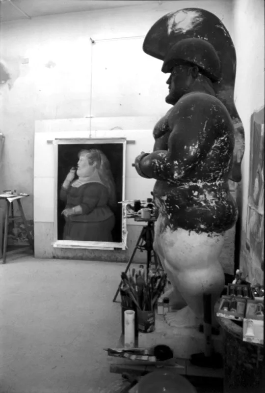 Estudio del artista en Pietrasanta. 