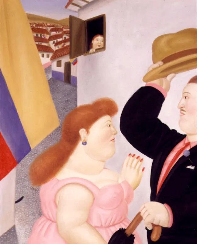 20 de Julio (detalle).
1984.
Óleo sobre lienzo.
191 x 144 cm