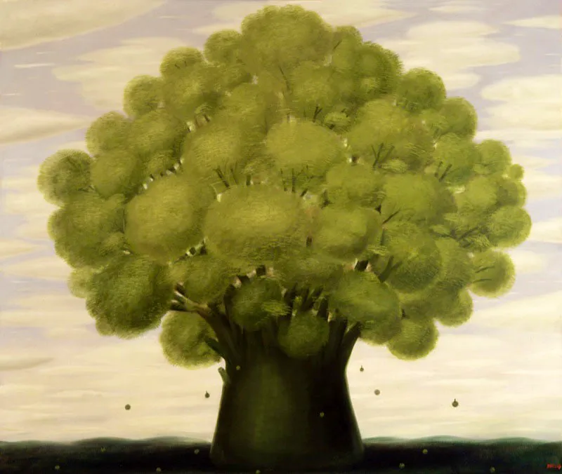 El rbol. 
1979. 
leo sobre lienzo. 
260 x 309 cm 