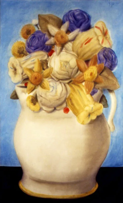 Florero. 
1980. 
Acuarela. 
200,4 x 115,5 cm 