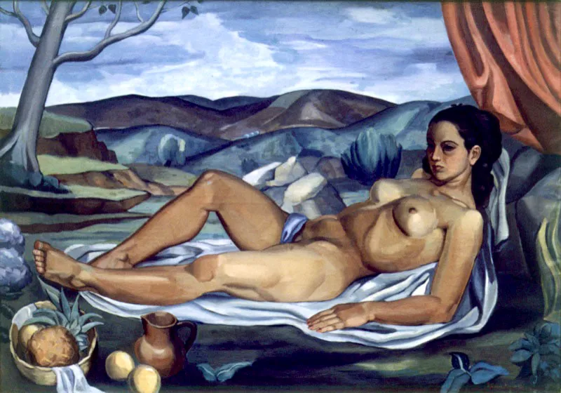 Desnudo / sf / Óleo sobre lienzo / 125 x 177 cm