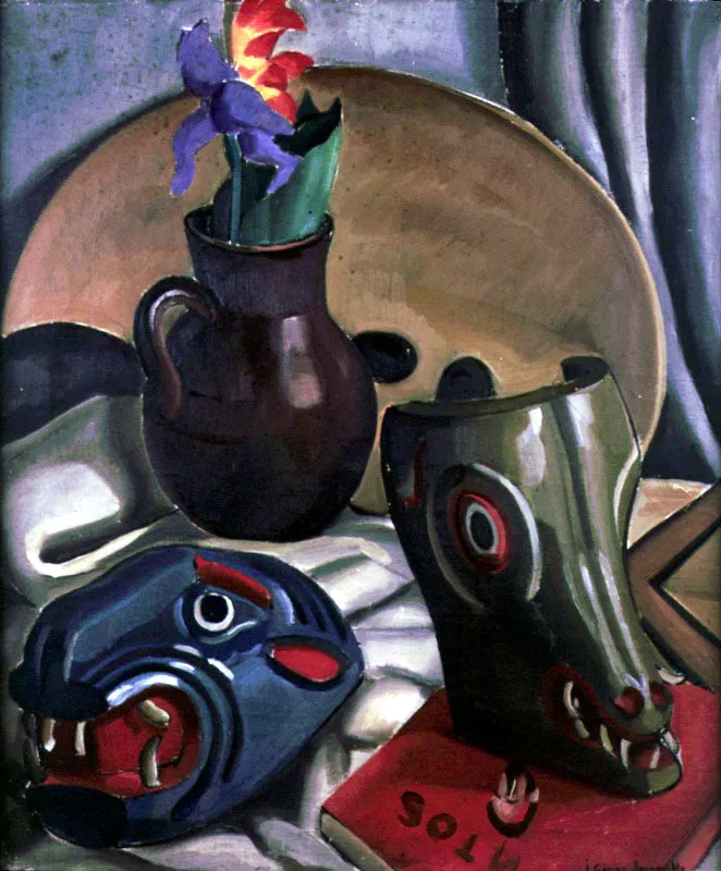 Bodegòn / sf / Óleo sobre lienzo / 65 x 55 cm