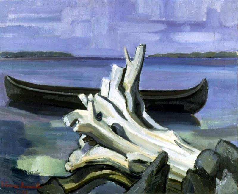 Majagua / 1963 / Óleo sobre lienzo / 65 x 81 cm