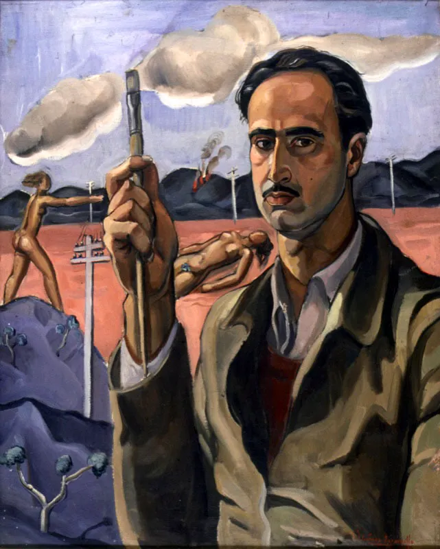 Autorretrato / 1938 / leo sobre lienzo / 93 x 78 cm 