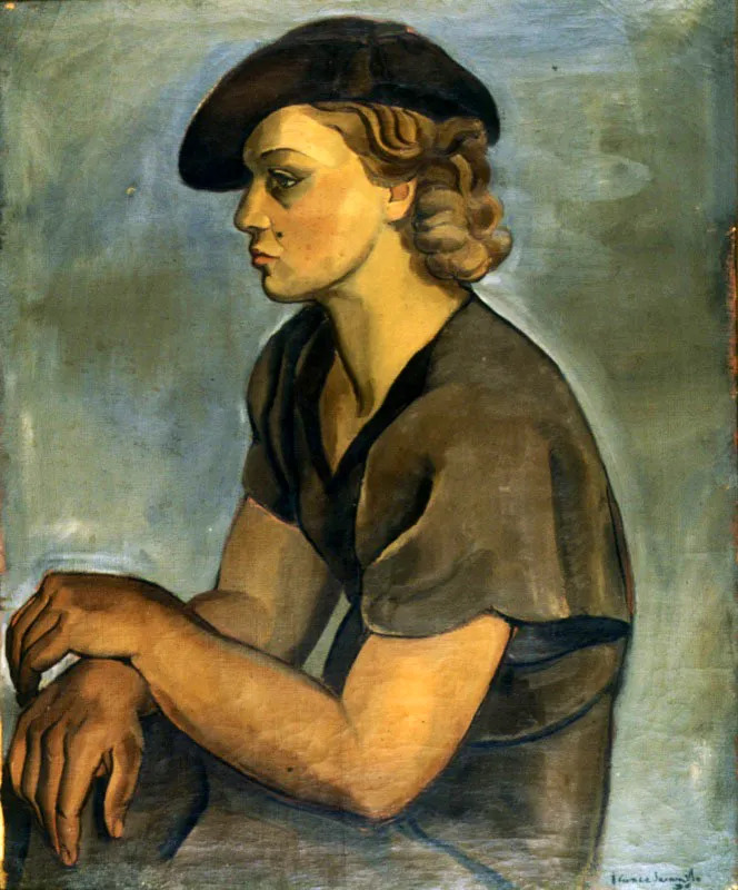 Margot / 1938 / leo sobre lienzo / 79 x 65,5 cm 