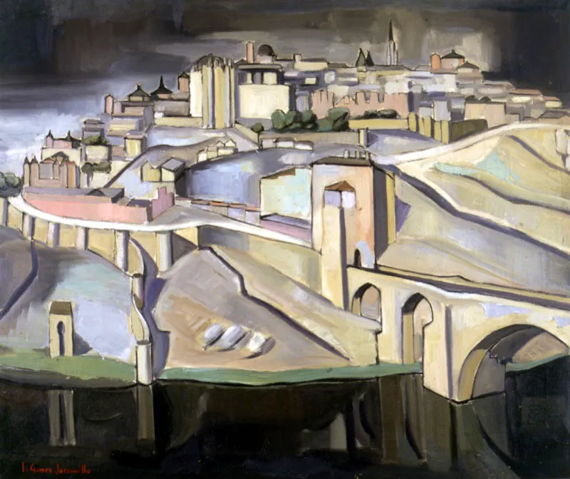 Vista de Toledo / 1930 / leo sobre lienzo / 100 x 118 cm 