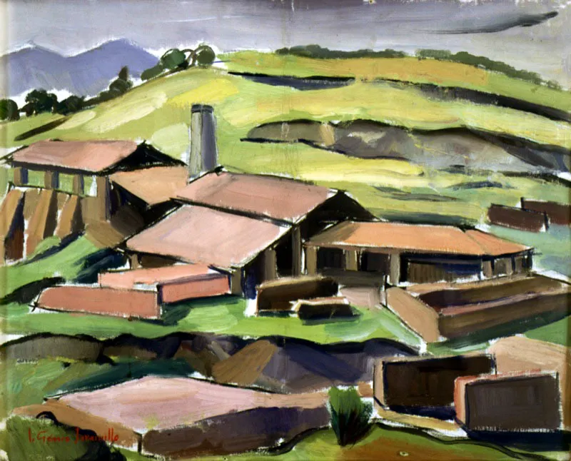 Chircal / sf / Óleo sobre lienzo / 40 x 50 cm