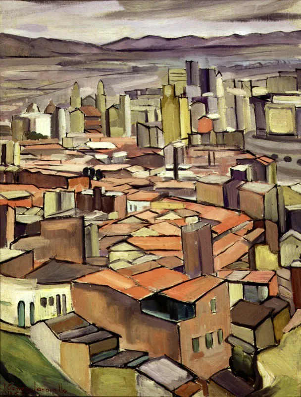 Bogotá / 1957 / Óleo sobre lienzo / 77,5 x 60 cm