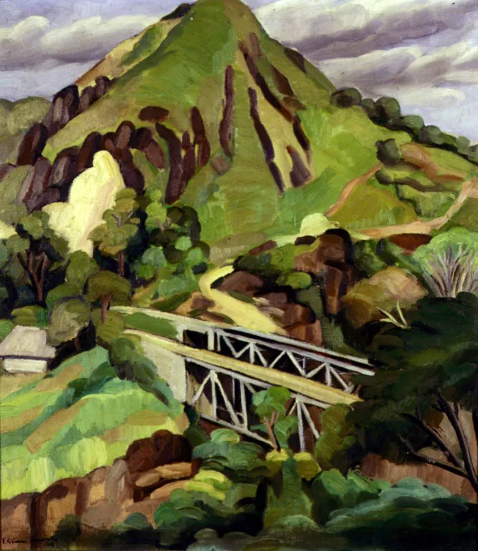 Chicoral / 1942 / Óleo sobre lienzo / 68 x 60 cm