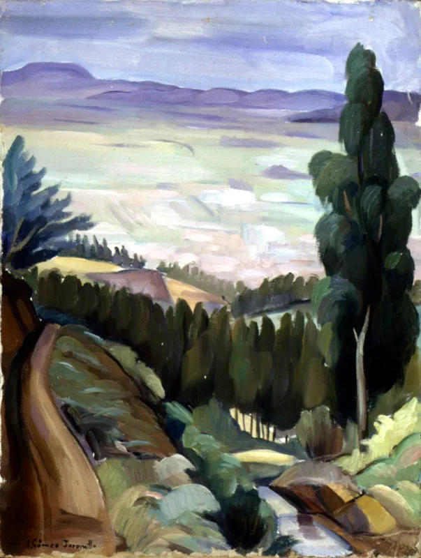 San Cristobál / sf / Óleo sobre lienzo / 63 x 49 cm