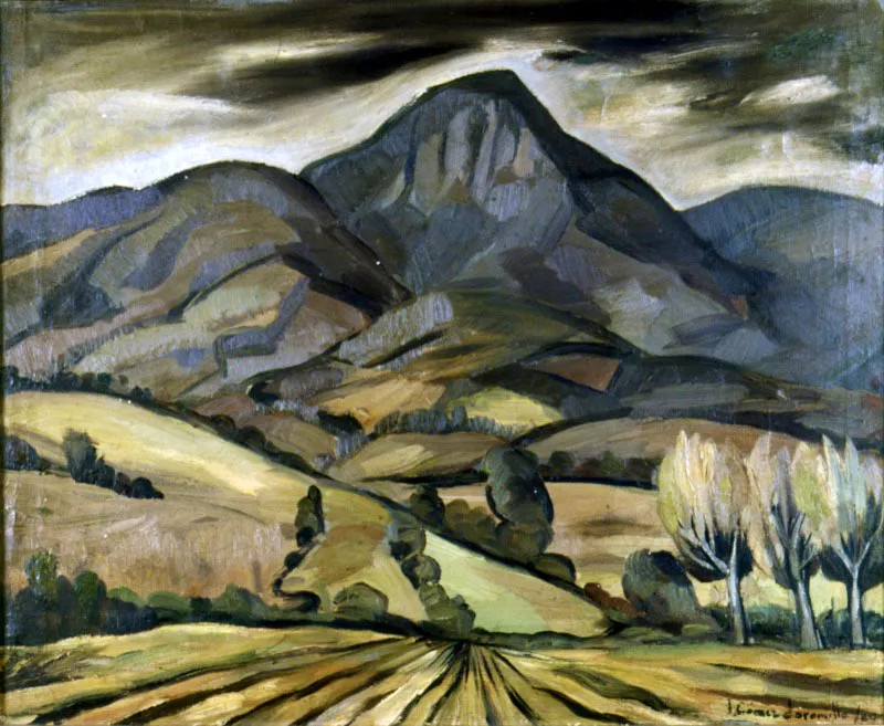 Mosquera / 1949 / Óleo sobre lienzo / 40 x 49 cm