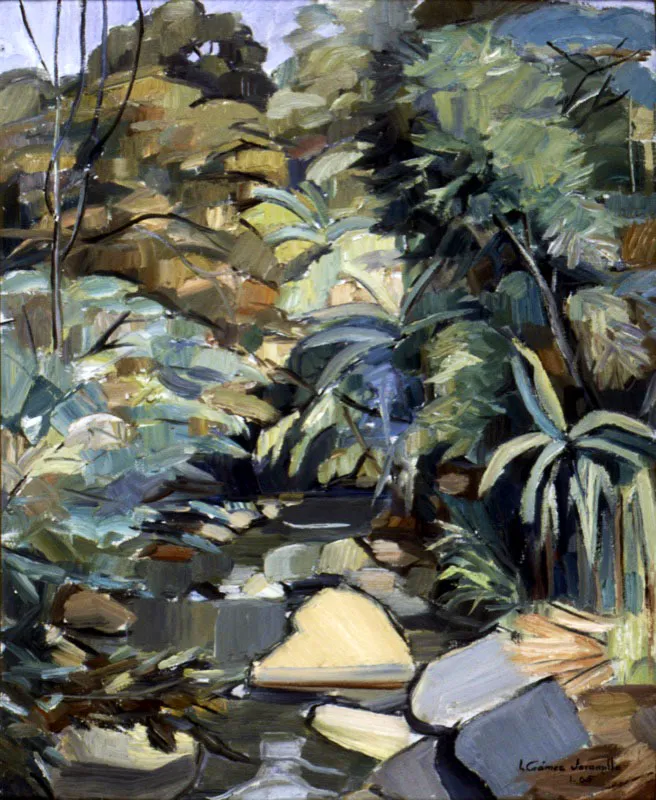 La Galia / 1965 / Óleo sobre lienzo / 81 x 65 cm