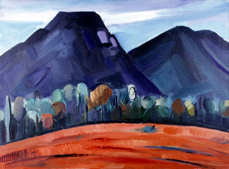Vista desde La Galia / sf / Óleo sobre lienzo / 60 x 80 cm