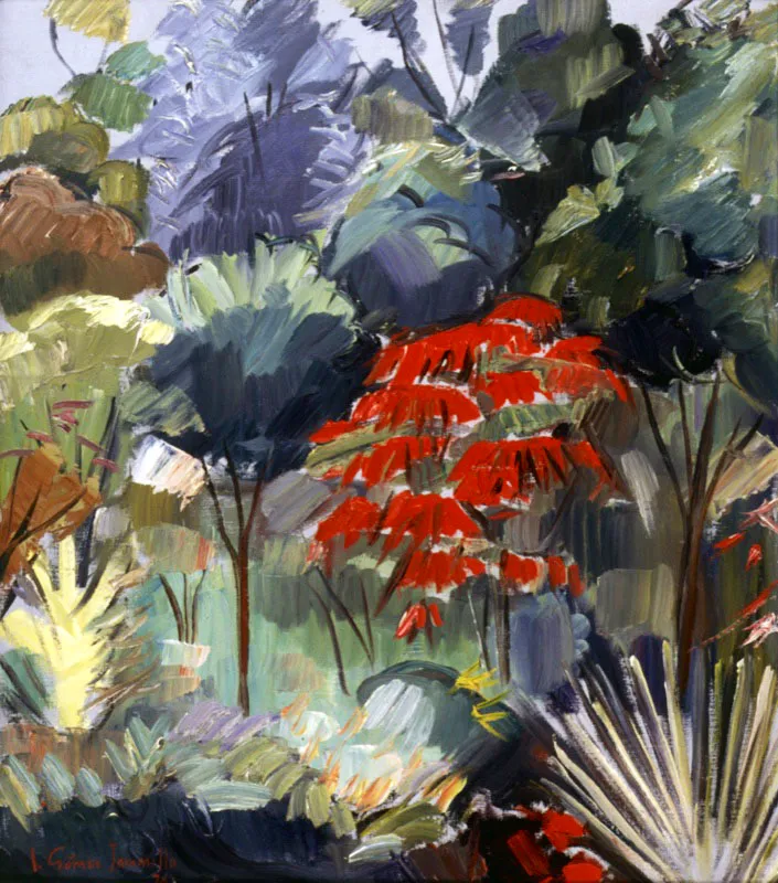 La Galia / 1970 / Óleo sobre lienzo / 63 x 55 cm