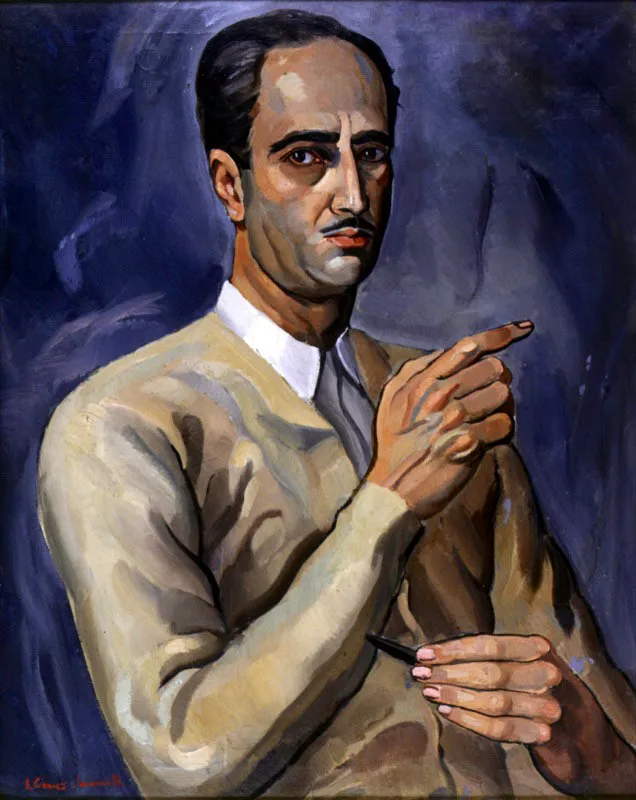 Autorretrato / sf / leo sobre lienzo / 81 x 66 cm 