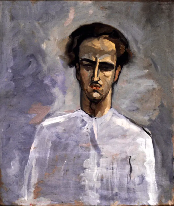 Autorretrato / sf / Óleo sobre lienzo / 73 x 62 cm
