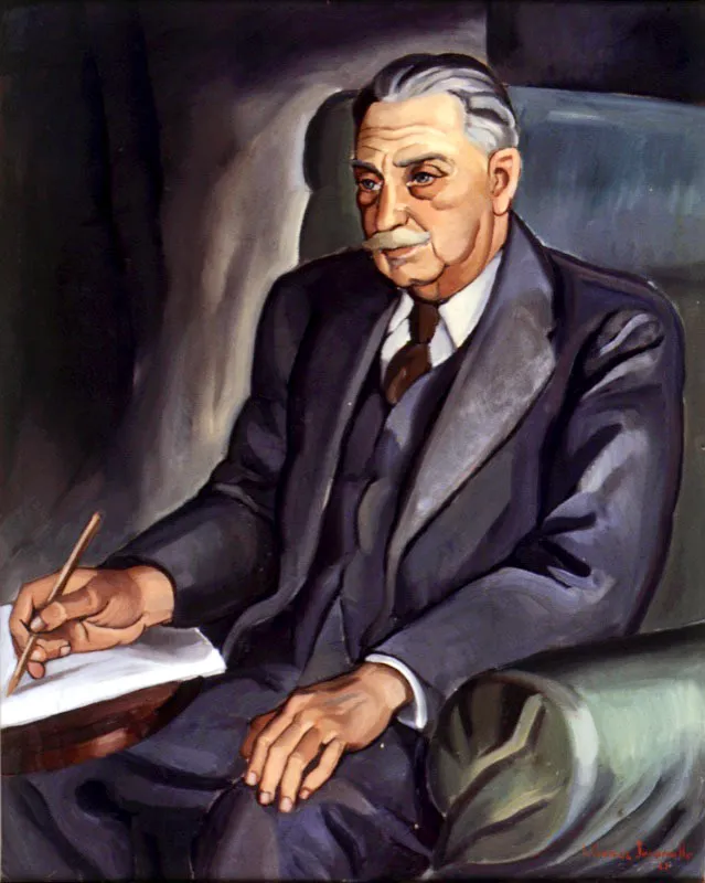Hernando Villa / 1941 / Óleo sobre lienzo / 100 x 80 cm