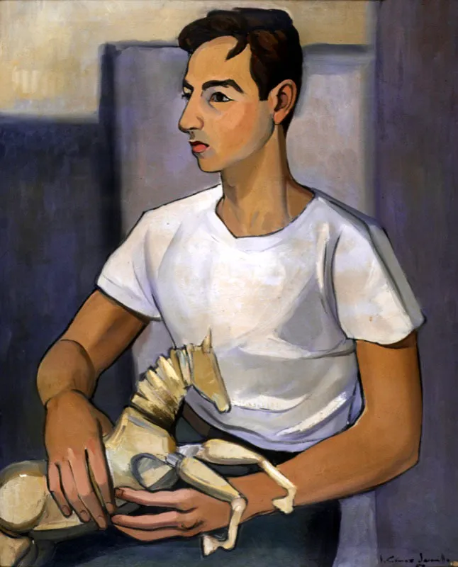 Óscar Gómez Villa / 1958 / Óleo sobre lienzo / 102 x 84 cm