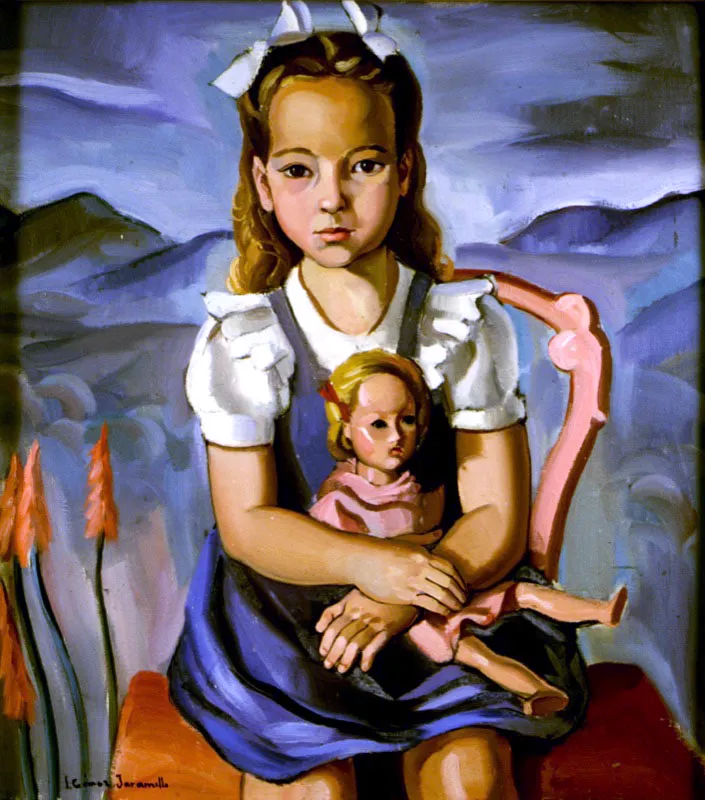Piedad Gómez Villa / sf / Óleo sobre lienzo / 71 x 63 cm