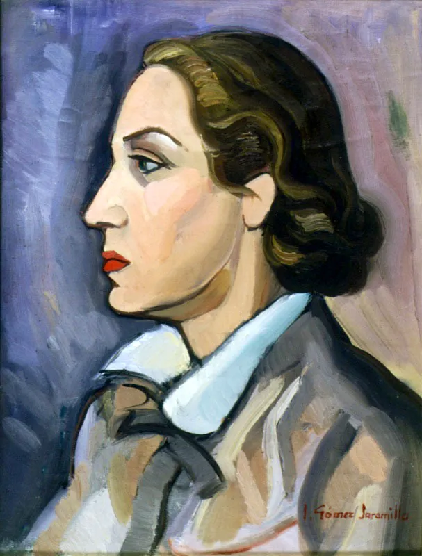 Merceditas Simmonds / sf / Óleo sobre lienzo / 52 x 40 cm