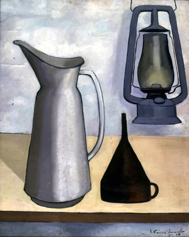 Bodegn / 1954 / leo sobre lienzo / 81 x 65 cm 