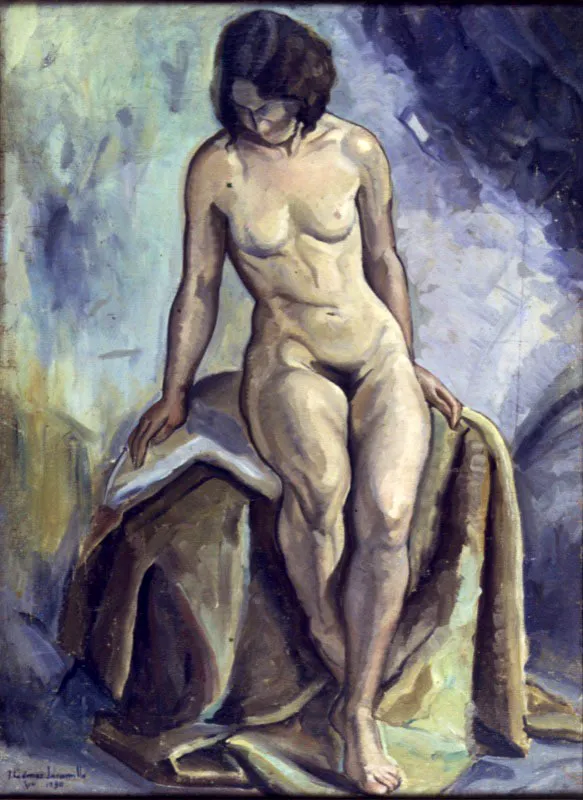 Desnudo / 1930 / leo sobre lienzo / 126 x 93 cm 