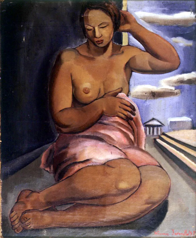 Desnudo / 1937 / Óleo sobre lienzo / 69 x 57 cm