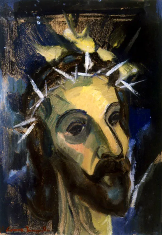 Cristo / sf / Monotipo / 31 x 21 cm