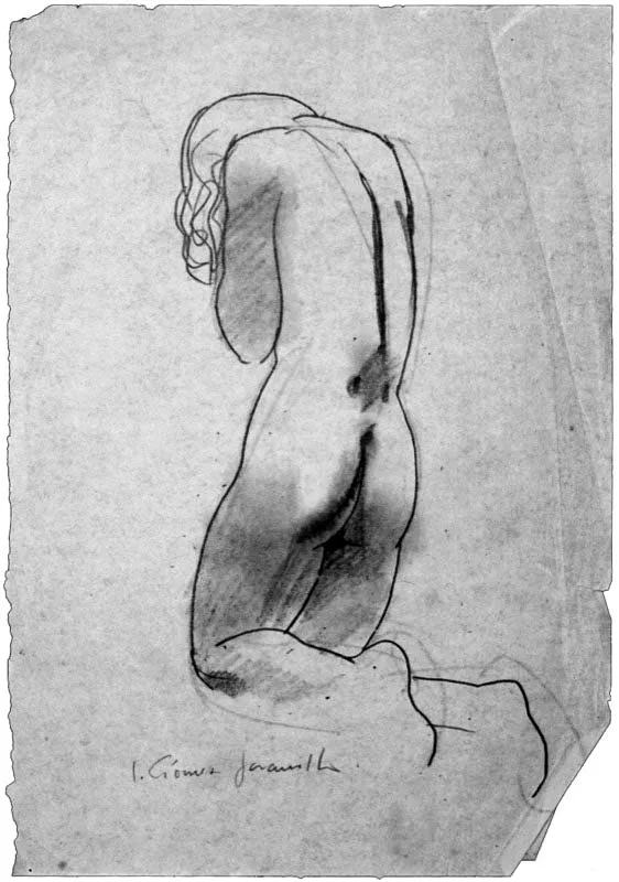 Desnudo / sf / Lápiz sobre papel / 40 x 25 cm