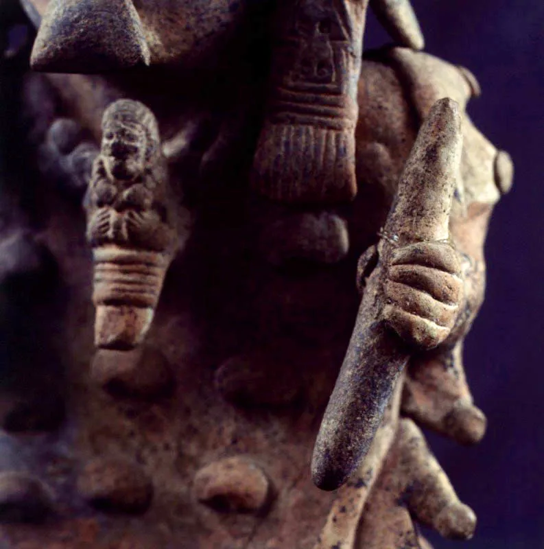 Cultura Jamacoaque. Figura antropomorfa.
27 x 15 x 12 cm