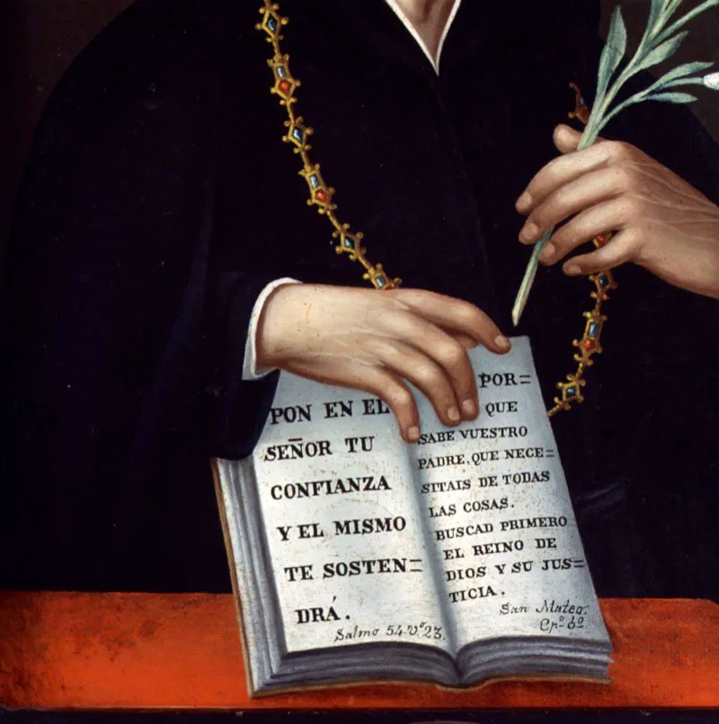 José Santos Figueroa. San Francisco Javier, sf.
Óleo sobre lienzo, 59 x 40 cm