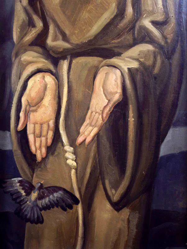 Sergio Trujillo Magnenat. San Francisco, 1923. 
leo sobre lienzo, 120 x 39 cm 