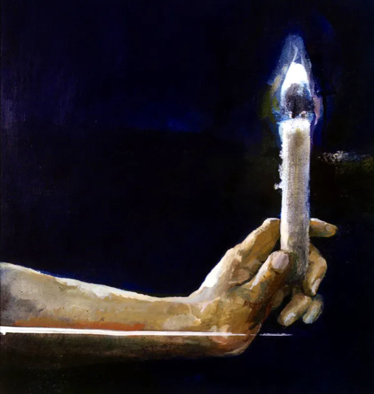 Juan Antonio Roda. Poder ver, 1978. 
leo sobre lienzo, 94 x 119 cm 