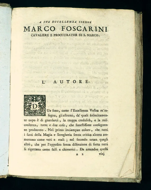 Animavversionni critiche sopra il notturno congresso delle lammie. Varios, Venecia, 1751. 