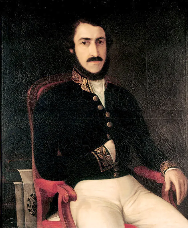 Rafael Rivas Meja. 
leo sobre tela, 88 x 71,8 cm, mediados del siglo xix. 
Autor desconocido 