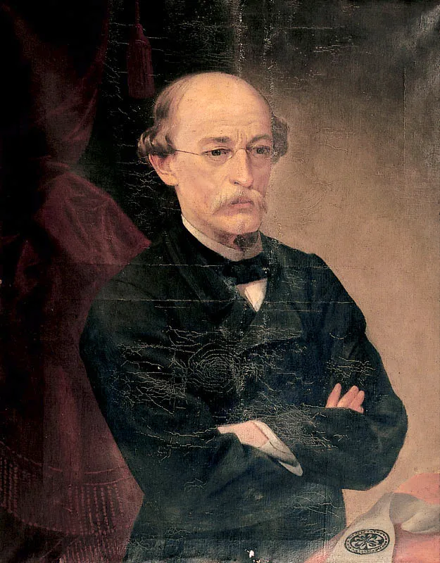 Rector Manuel Anczar. 
(1882). 
leo sobre tela, 81,5 x 64,4 cm, 1885. 
Autor desconocido 