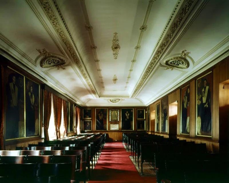 Interior del aula máxima.