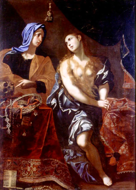 Magdalena penitente. 
leo sobre tela, 175 x 122 cm, siglo xvii. 
Autor desconocido, escuela veneciana 