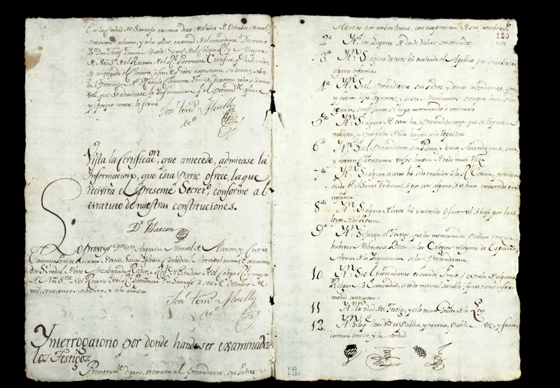 Expediente de don José Camilo Torres y Tenorio, 17 de diciembre de 1788.