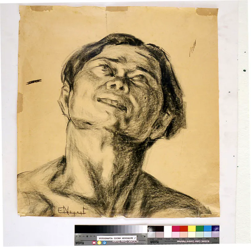 Sin título / 1944 / Carboncillo sobre papel / 59 x 57 cm